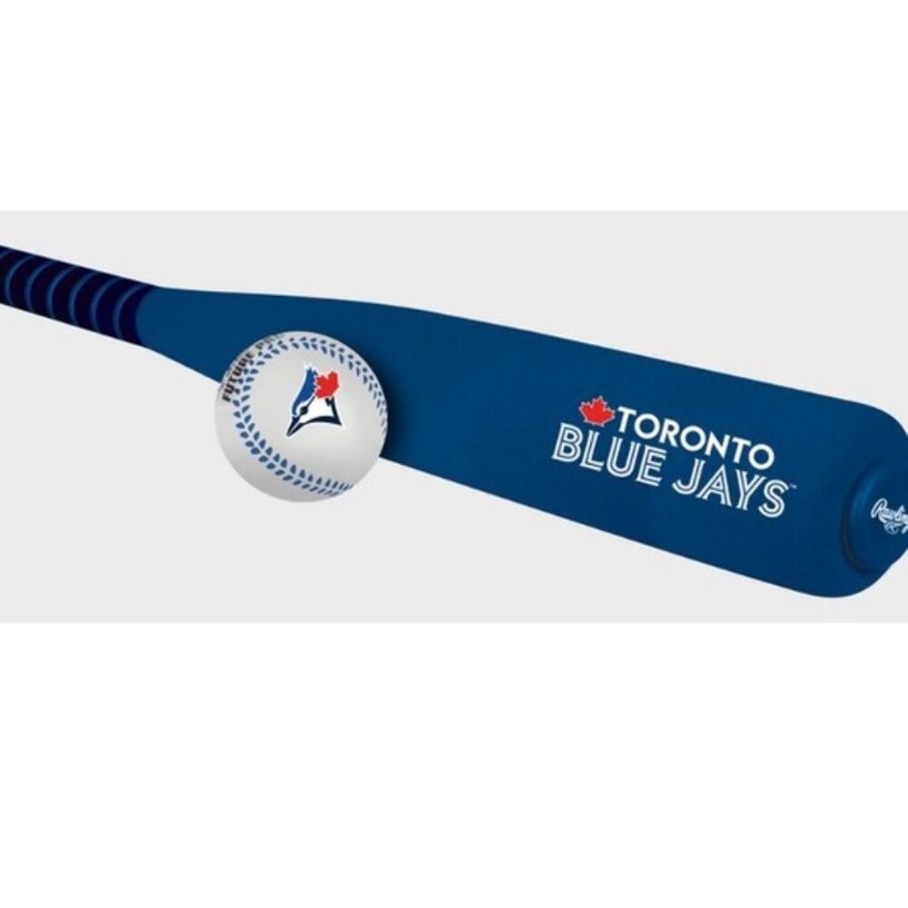 Toronto Blue Jays Foam Baseball Bat and Ball Set